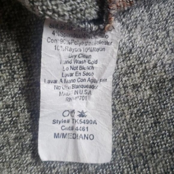 143 Story | Plaid Lace-Up Detail Sweater Size Medium - Picture 5 of 5